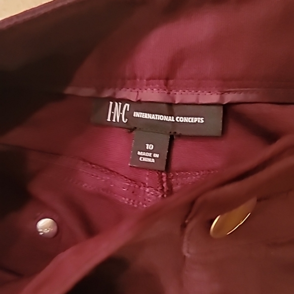 Inc Bootcut Mid-rise Casual Women's 10 Nwt - Picture 4 of 5